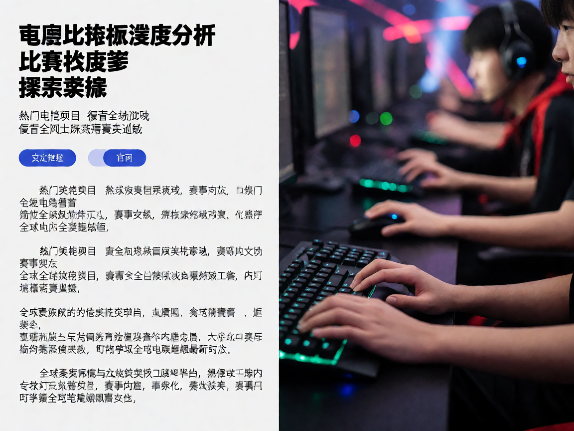 电竞比赛数据深度分析